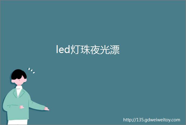 led灯珠夜光漂